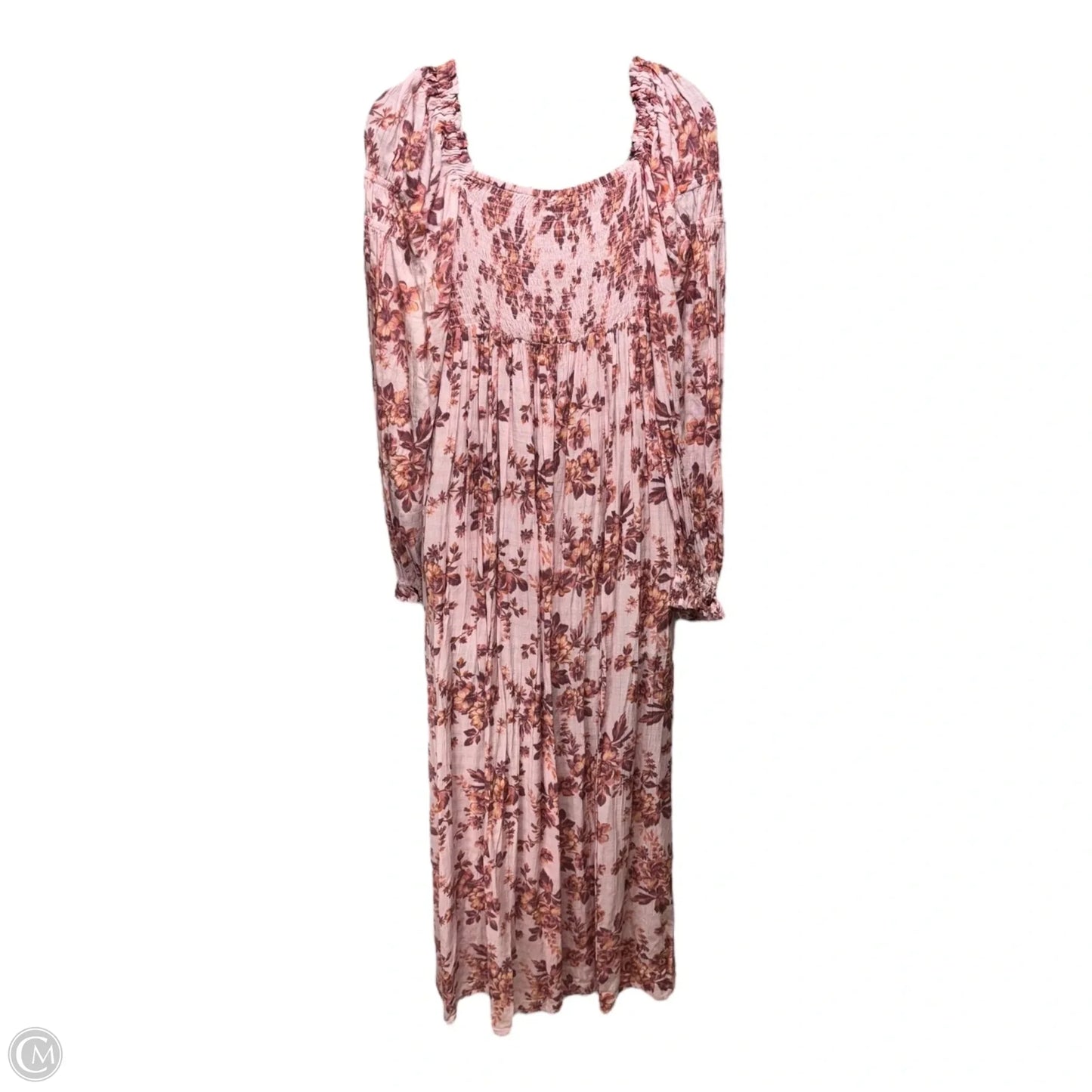 Dress Casual Maxi By Free People In Floral Print, Size: Xs