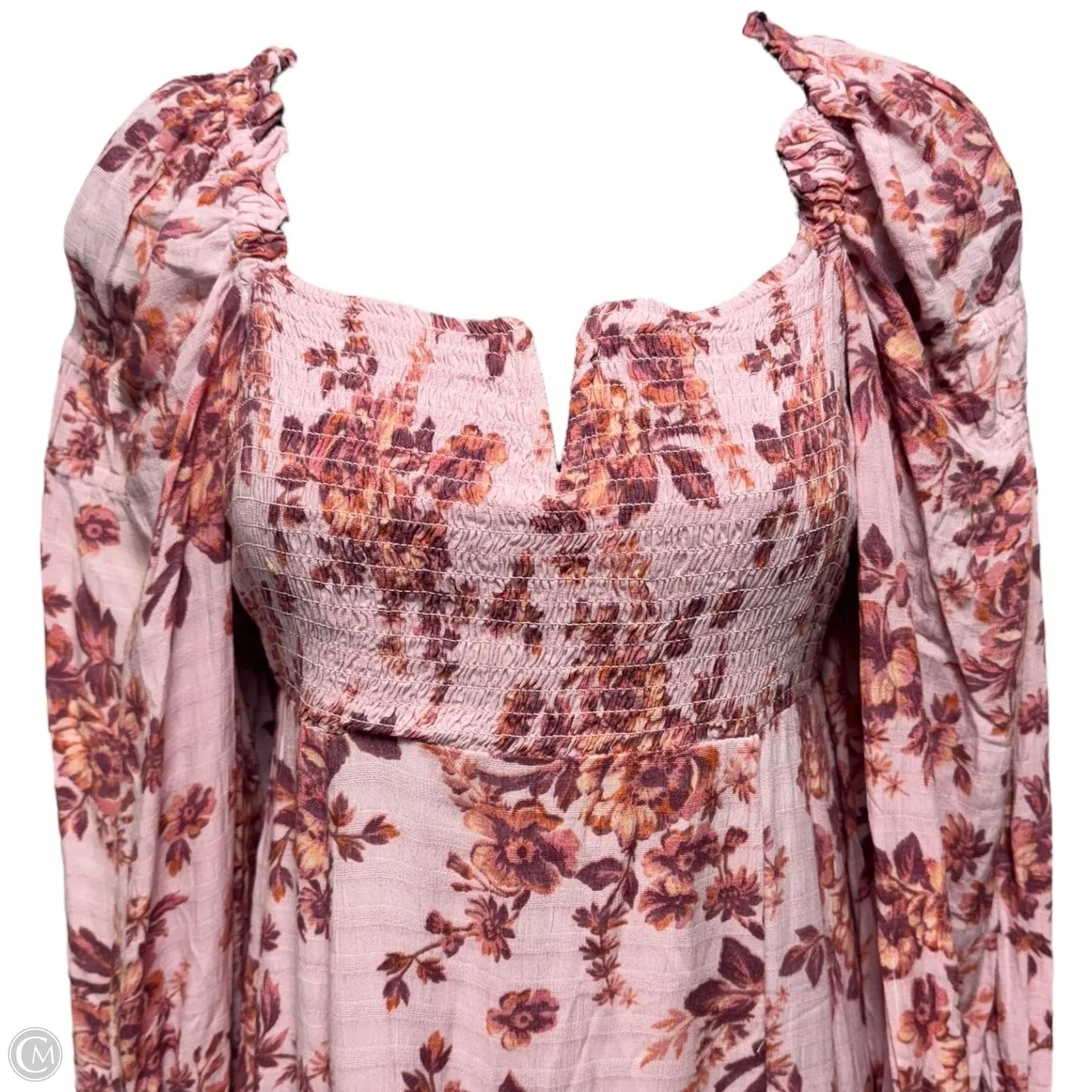 Dress Casual Maxi By Free People In Floral Print, Size: Xs