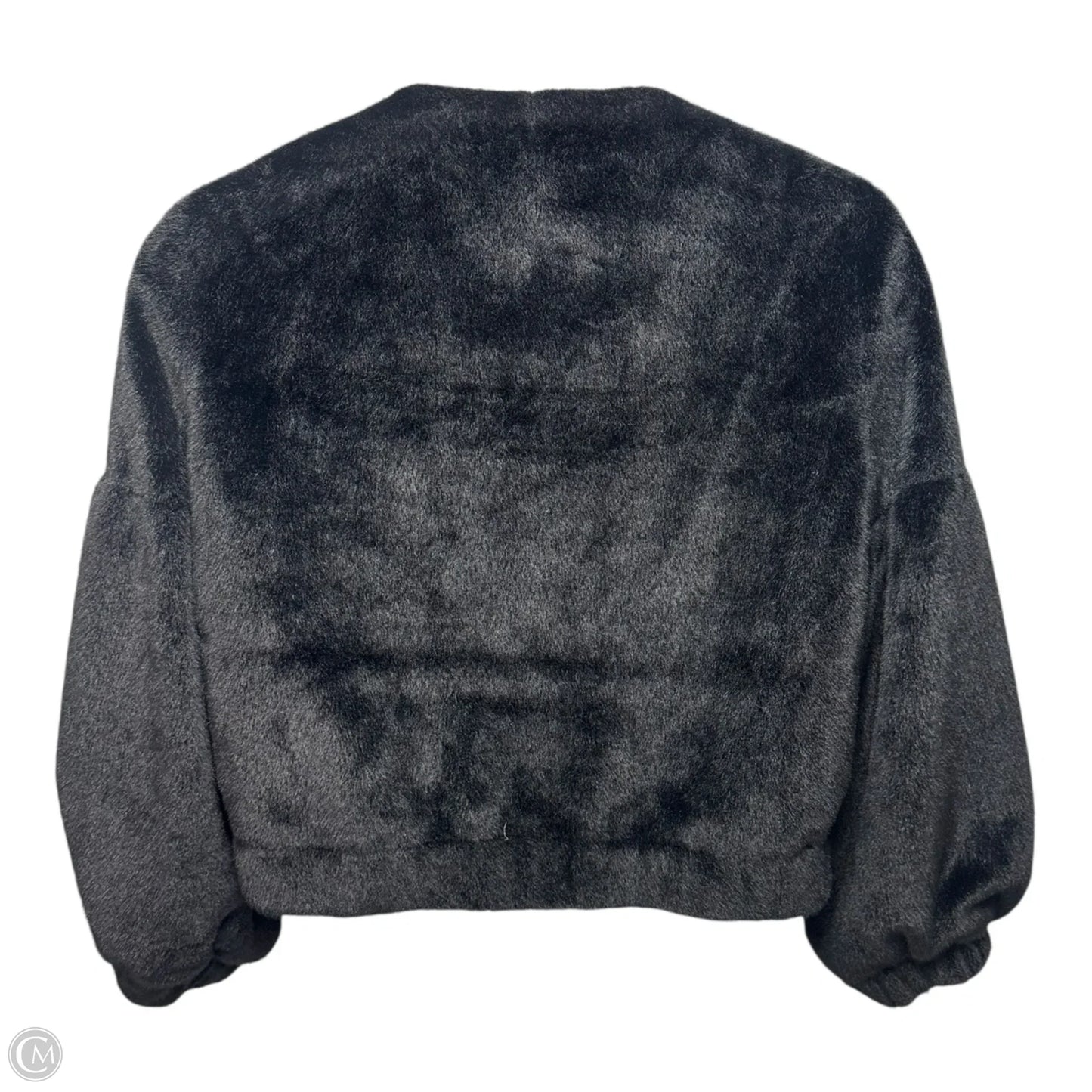 Faux Fur Jacket By Jayley In Black, Size: Osfm