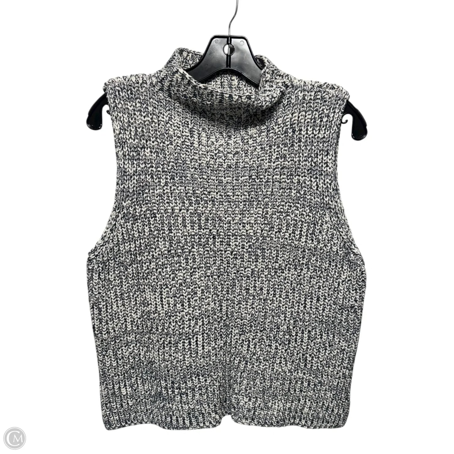 Sleeveless Sweater Top By Madewell In Blue, Size: M