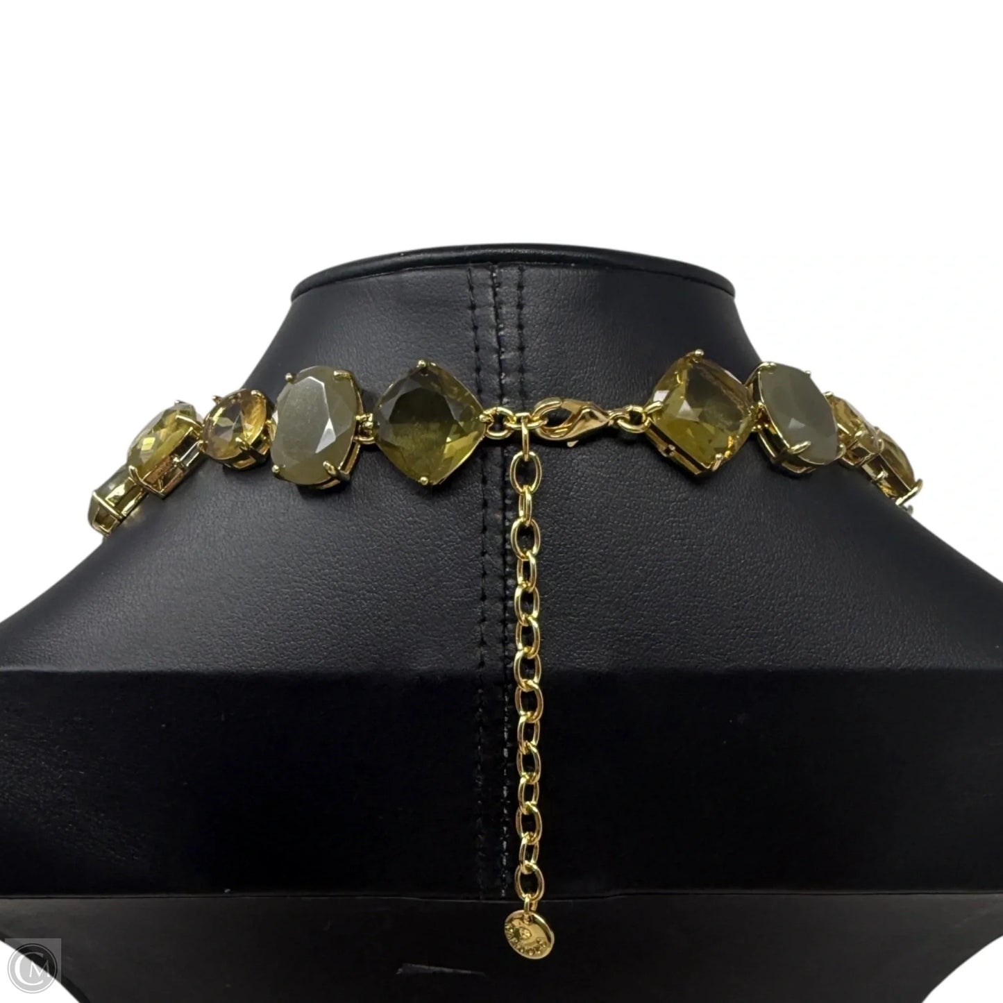 Neutral Crystals Statement Necklace By Talbots