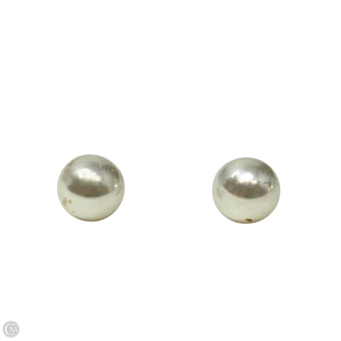 Faux Pearl Stud Earrings