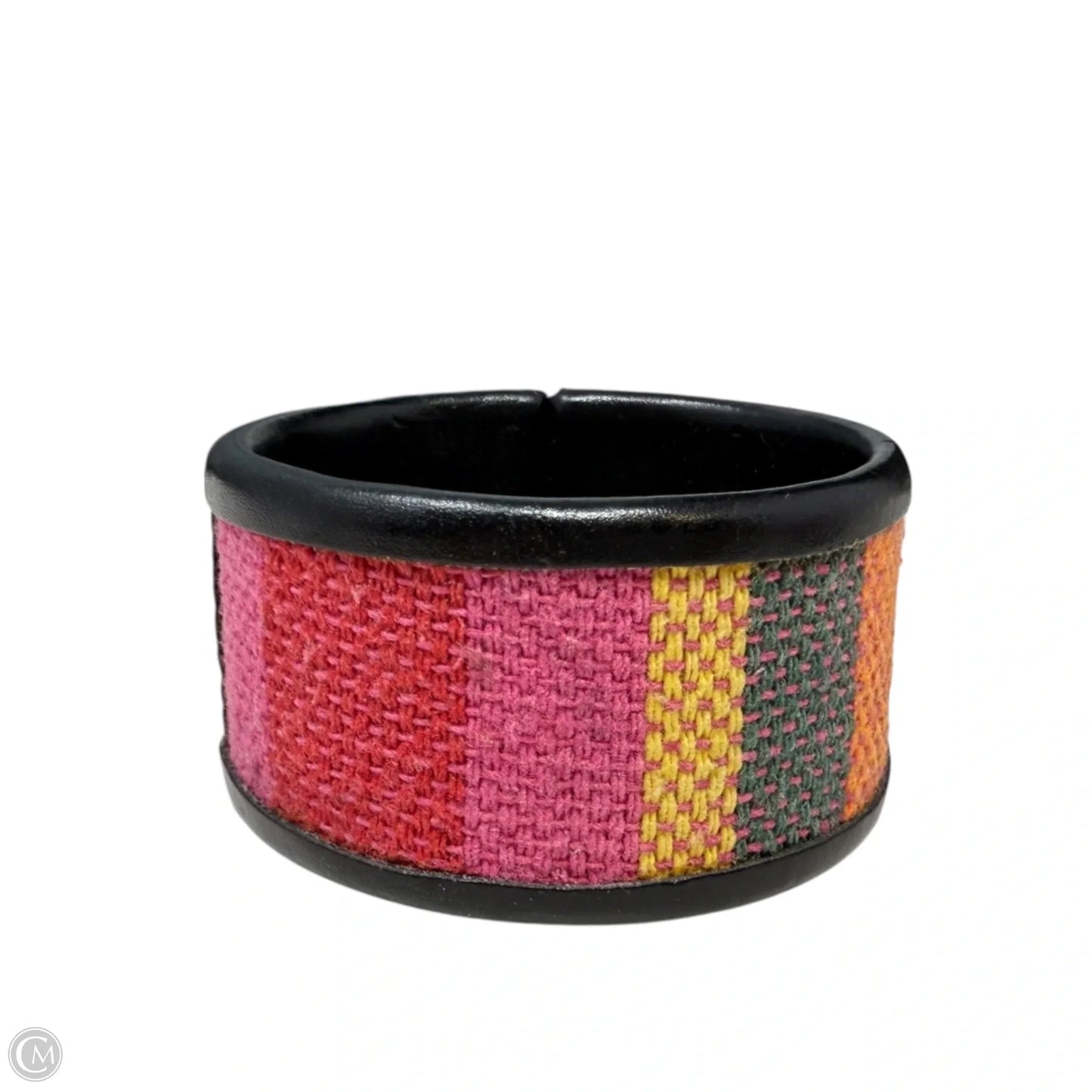 Woven Fabric Cuff Bracelet