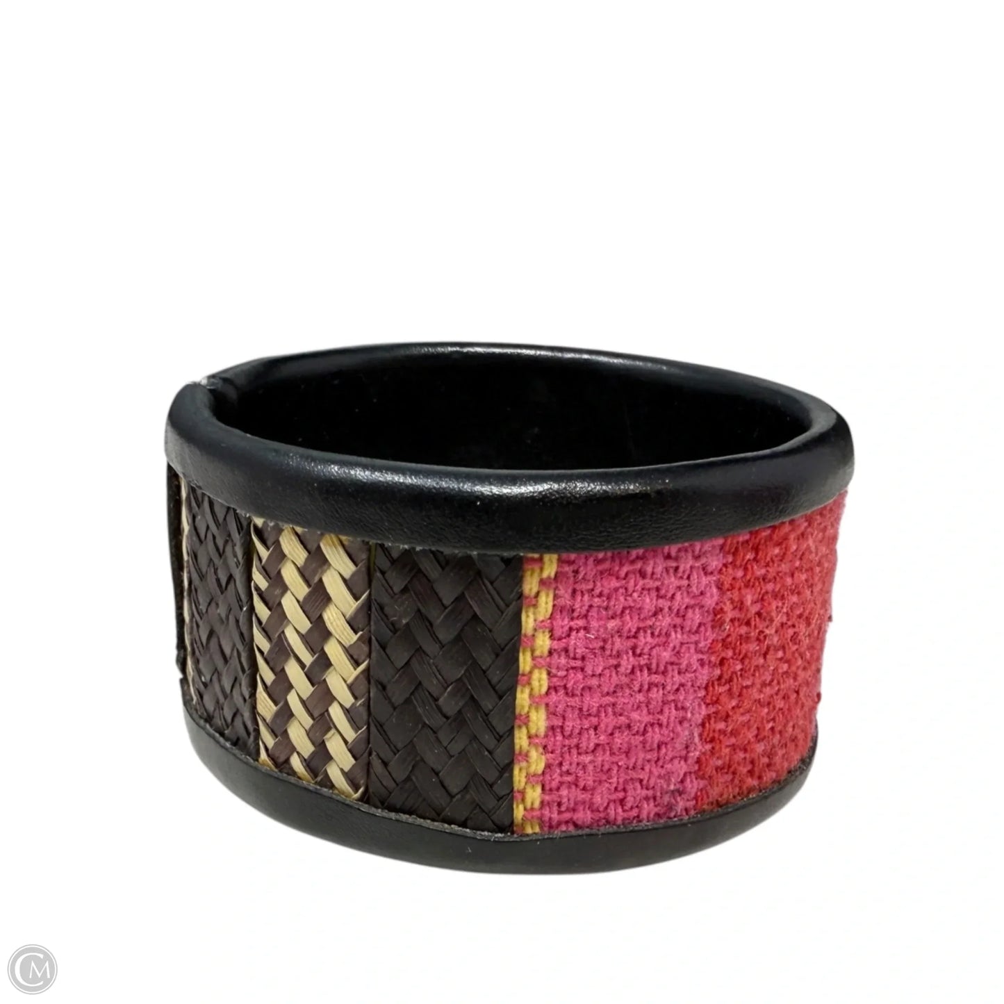 Woven Fabric Cuff Bracelet