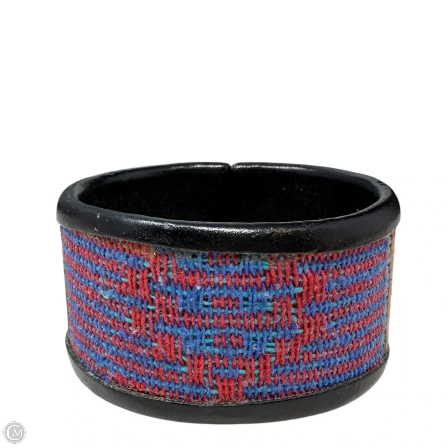 Woven Fabric Cuff Bracelet