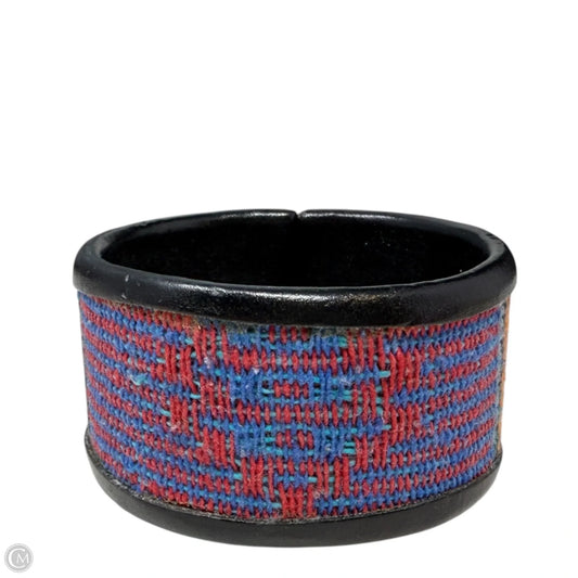 Woven Fabric Cuff Bracelet
