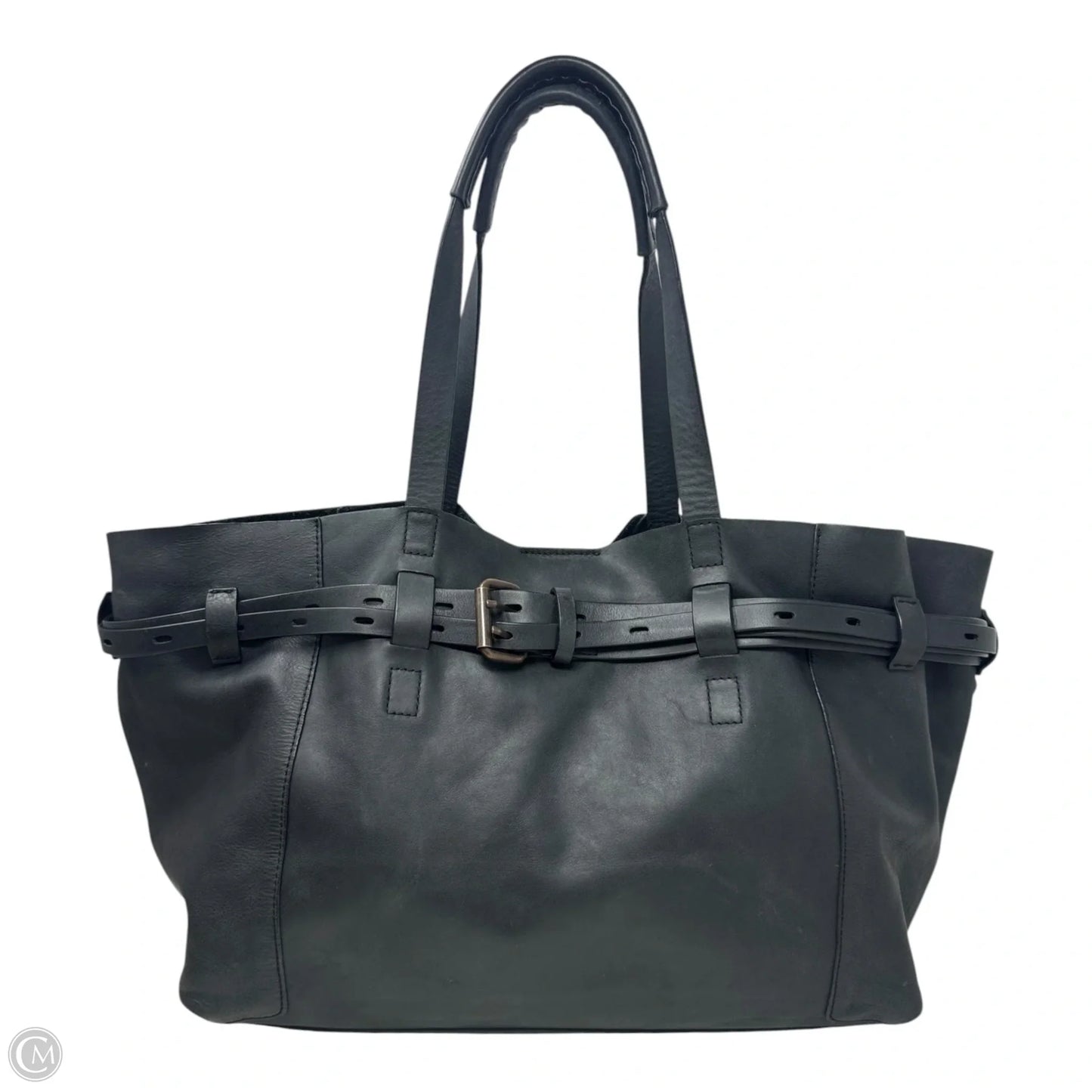 Oversized Shoulder Handbag Leather By Joy Gryson, Size: Large