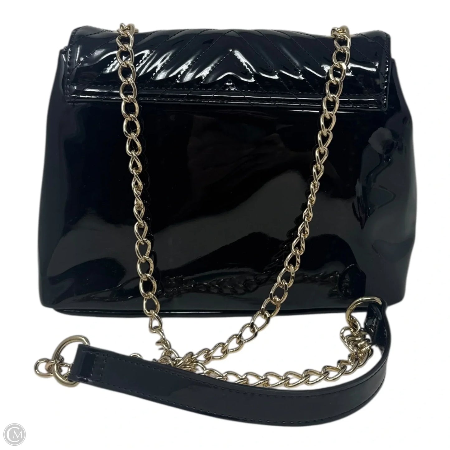 Quilted Patent Crossbody Handbag By Harrod’s, Size: Medium