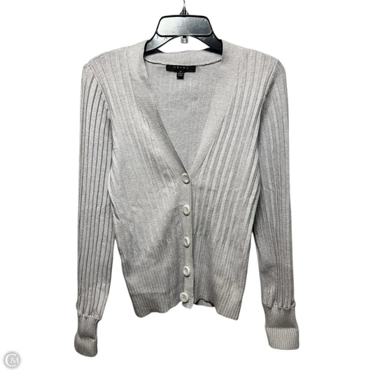 Sweater Cardigan By Cyrus In Grey, Size: S