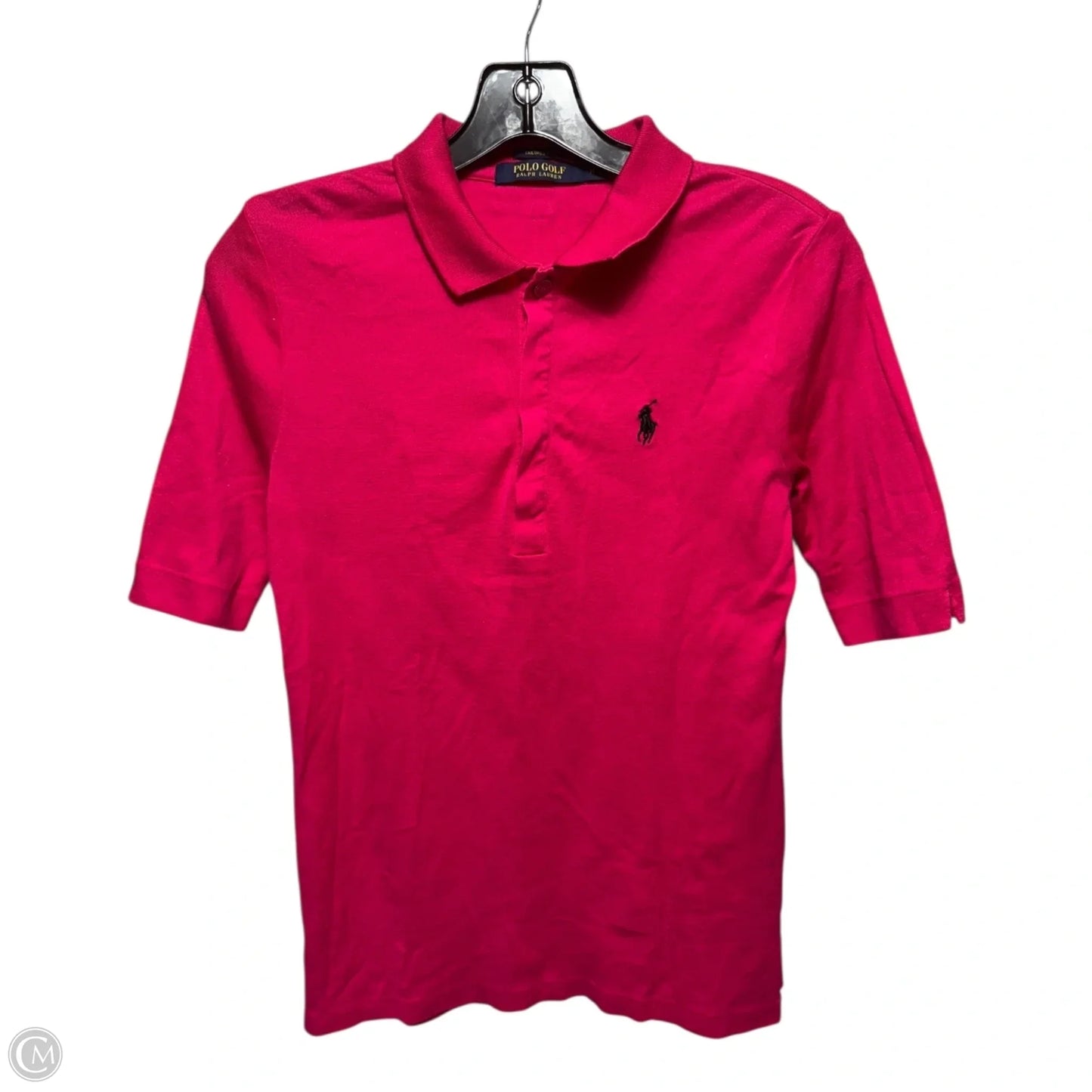 Tailored Fit golf Top Short Sleeve By Polo Ralph Lauren In Pink, Size: M