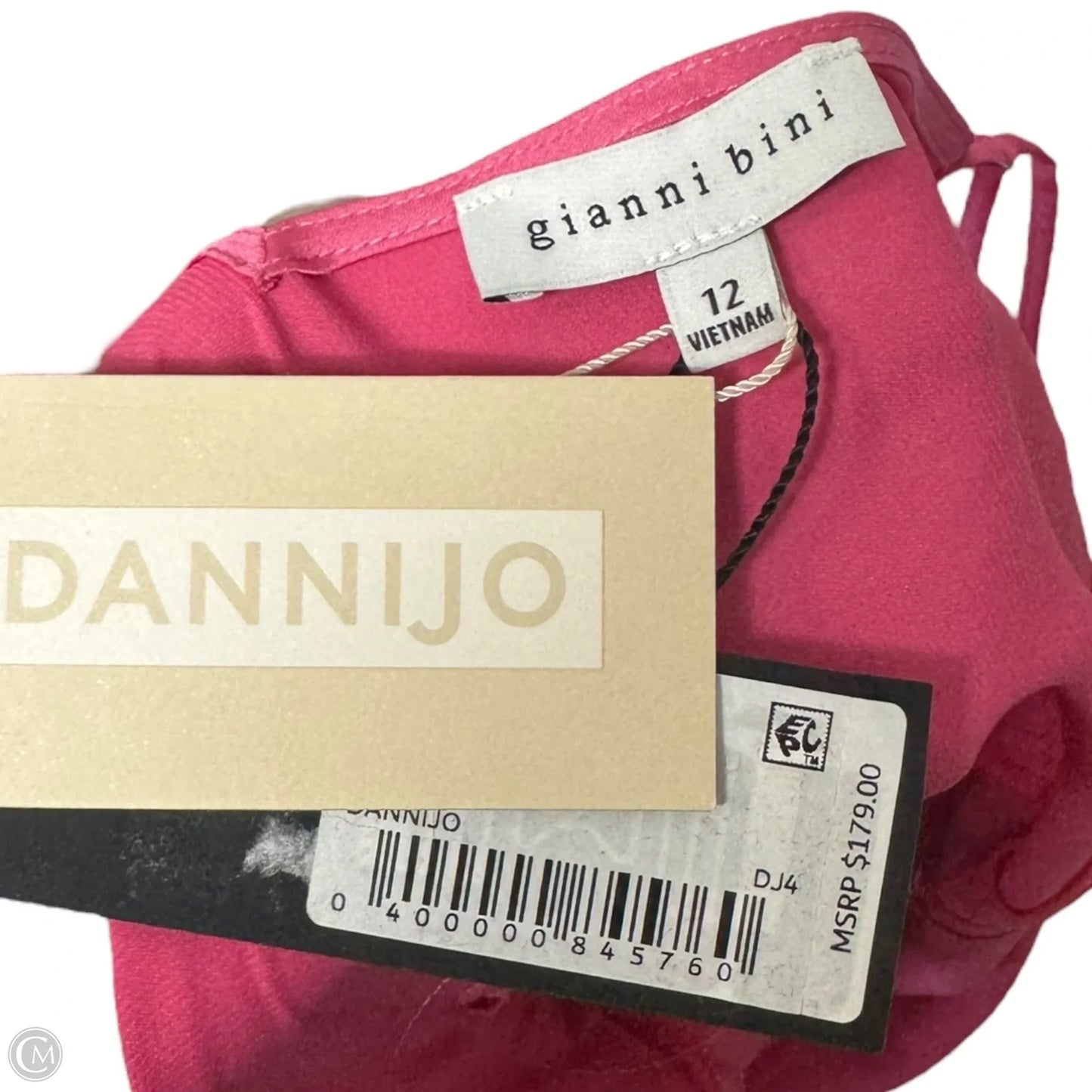 Dress Party Long By Gianni Bini In Orange & Pink, Size: 12