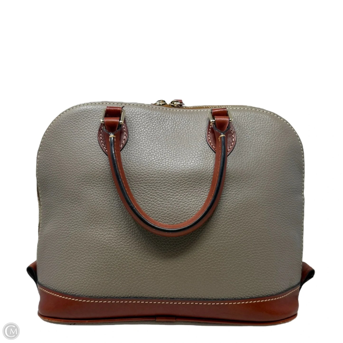 Pebble Grain Zip Zip Satchel Designer By Dooney And Bourke