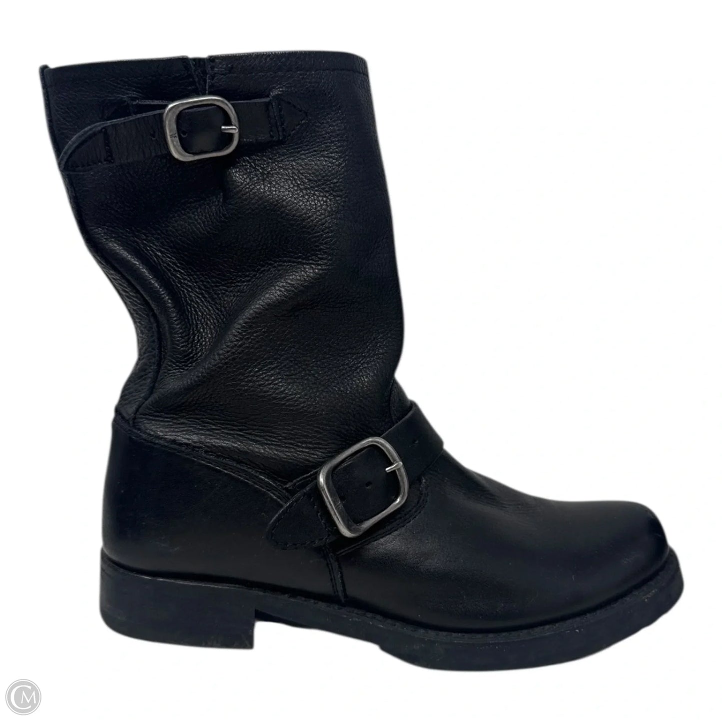 Boots Designer By Frye In Black, Size: 7.5