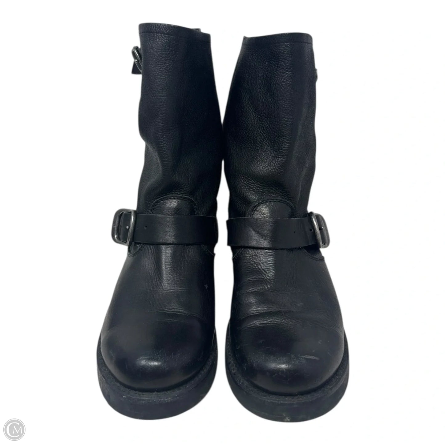 Boots Designer By Frye In Black, Size: 7.5