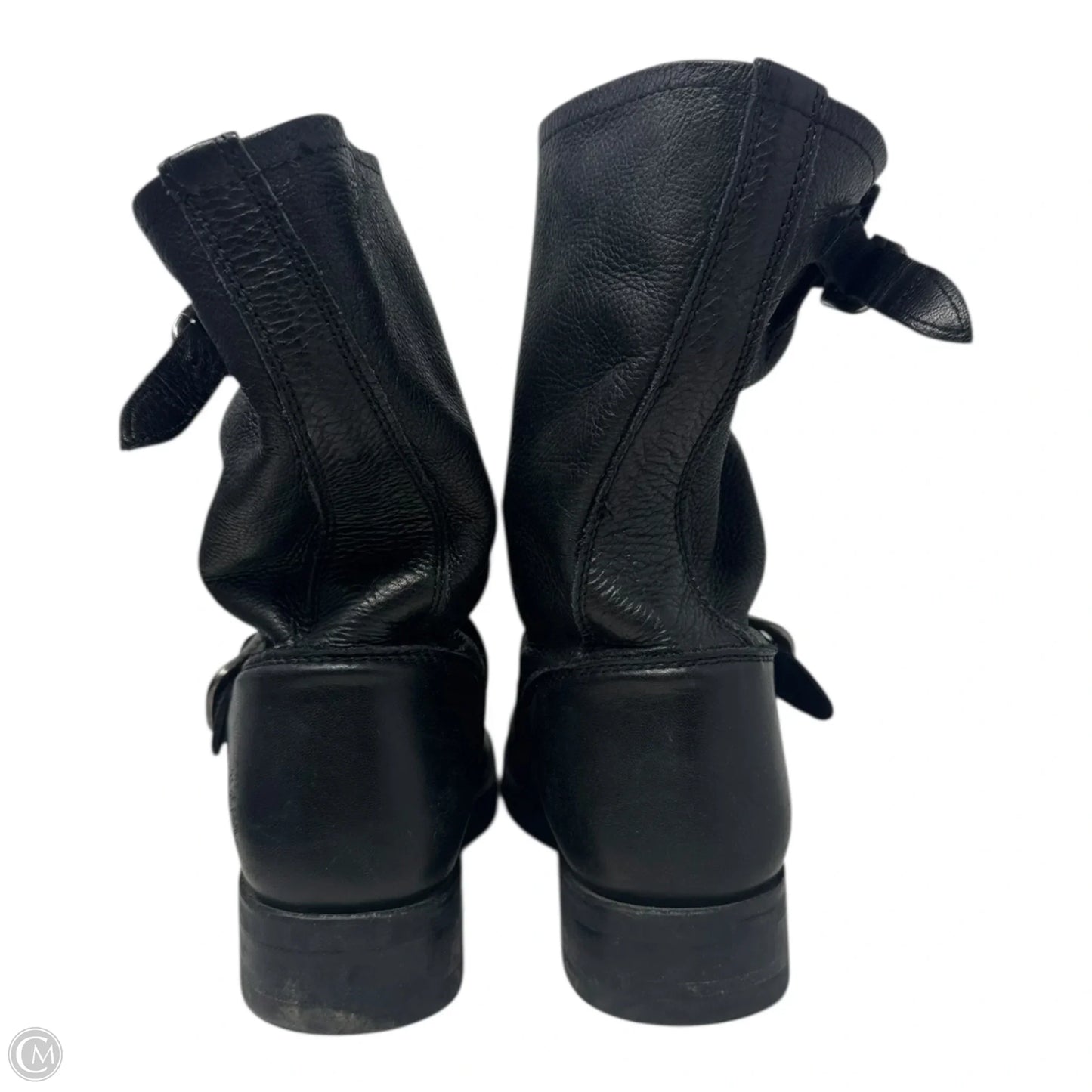 Boots Designer By Frye In Black, Size: 7.5