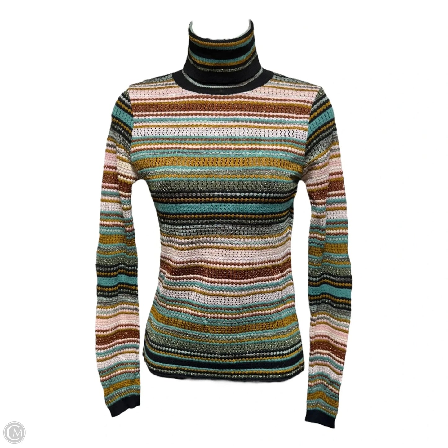 Sweater Luxury Designer By Missoni In Multi-colored, Size: 4