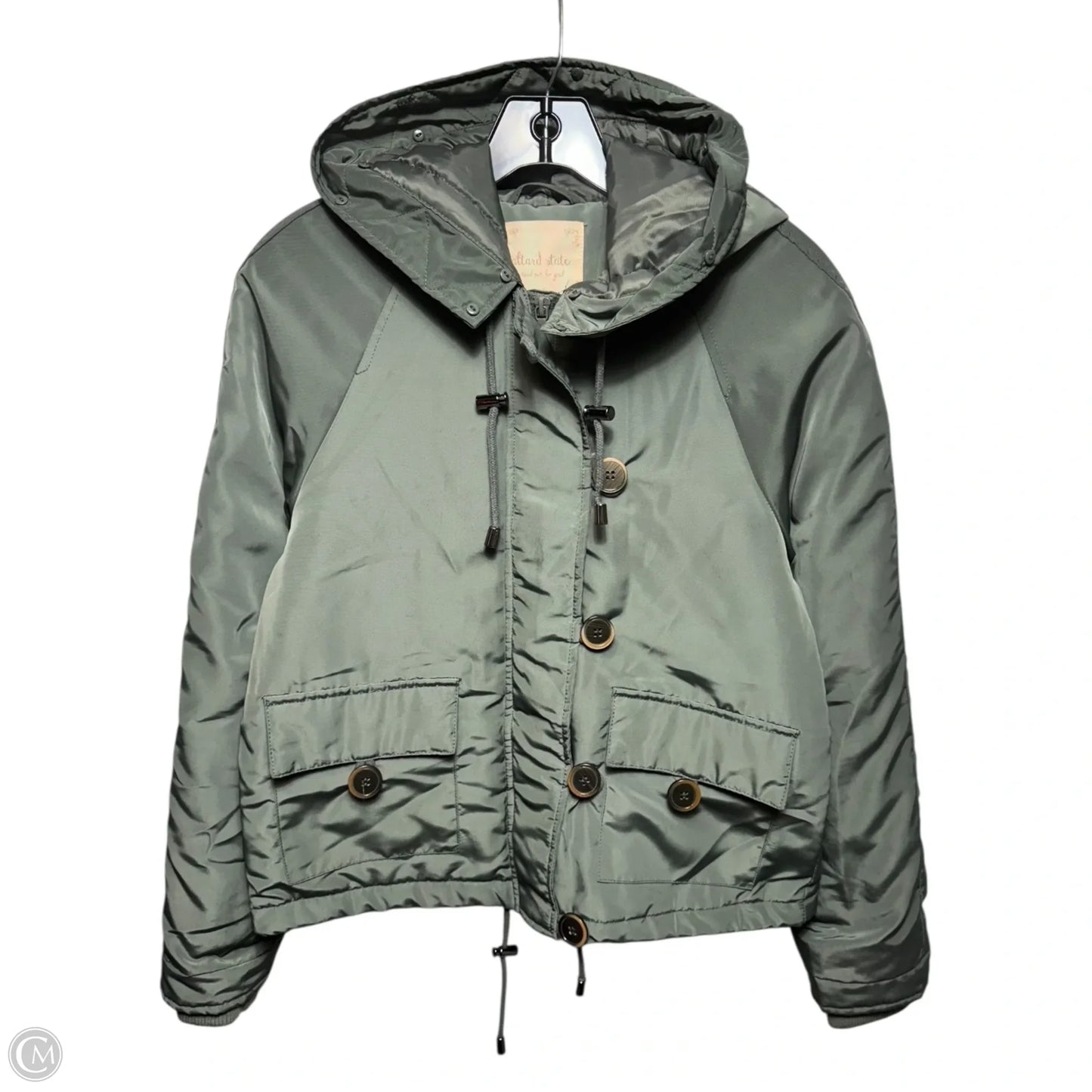Jacket Puffer & Quilted By Altard State In Green, Size: Xs