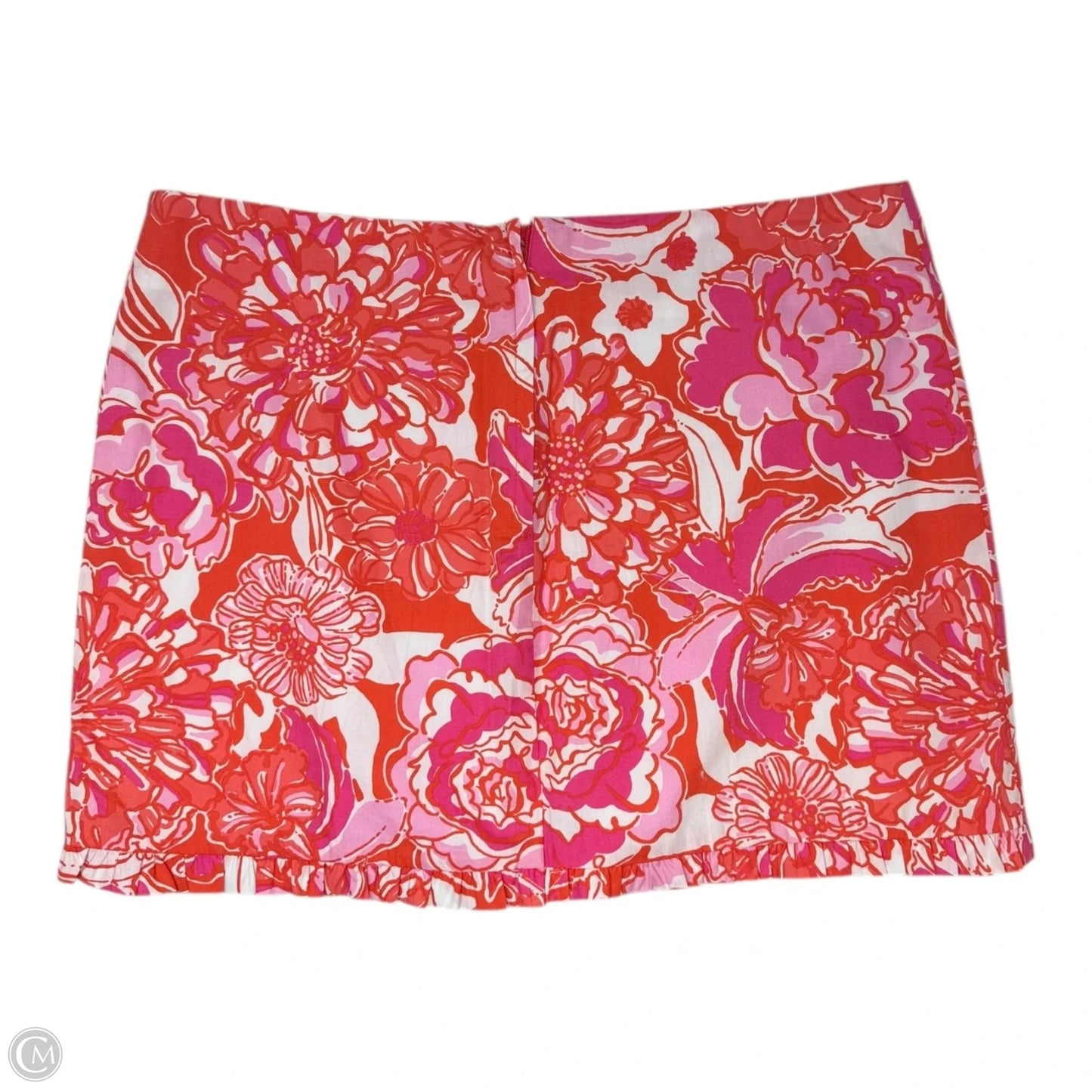Callie Skirt Designer By Lilly Pulitzer In Tango & Hopper, Size: 6