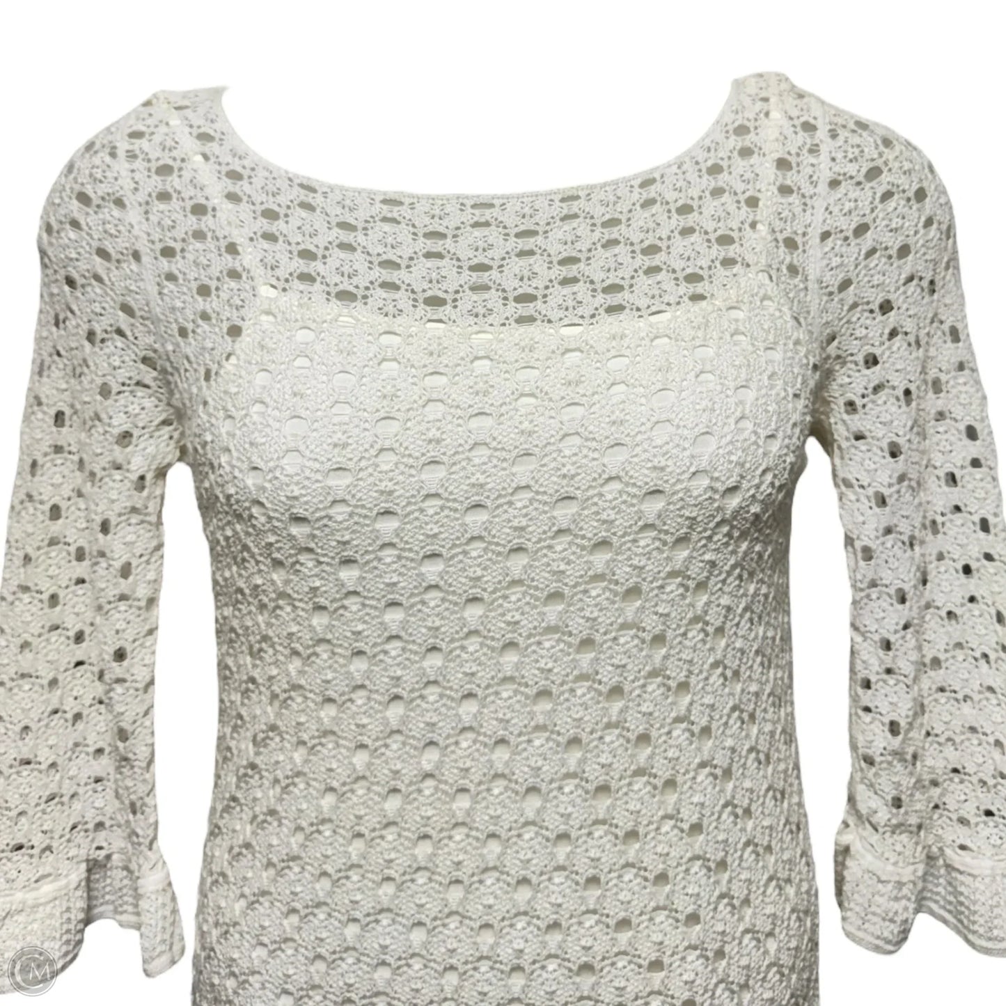 Shauna Crochet Dress Designer By Lilly Pulitzer In White, Size: M