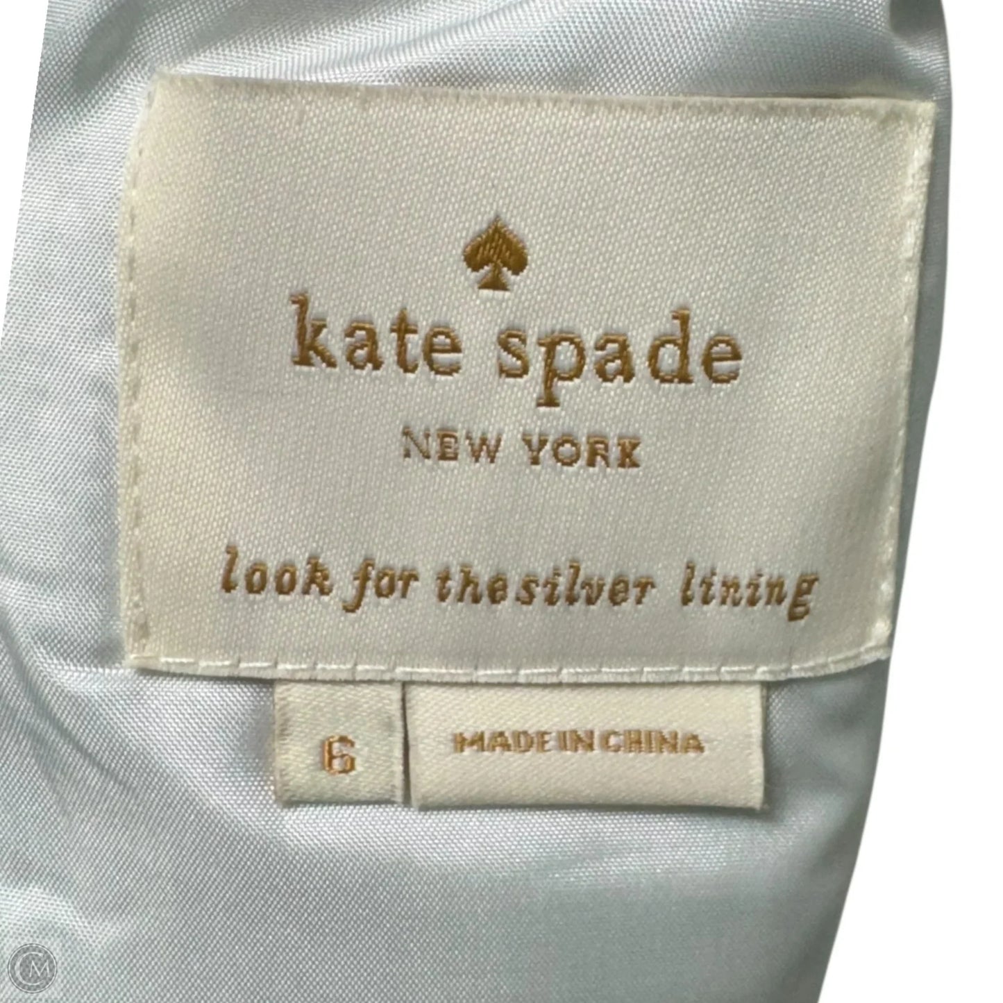 Terri Sequin Tweed SheathDress Designer By Kate Spade In Green, Size: 6