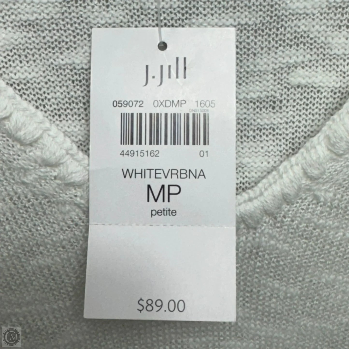 Linen Sweater By J. Jill In Striped Pattern, Size: Mp