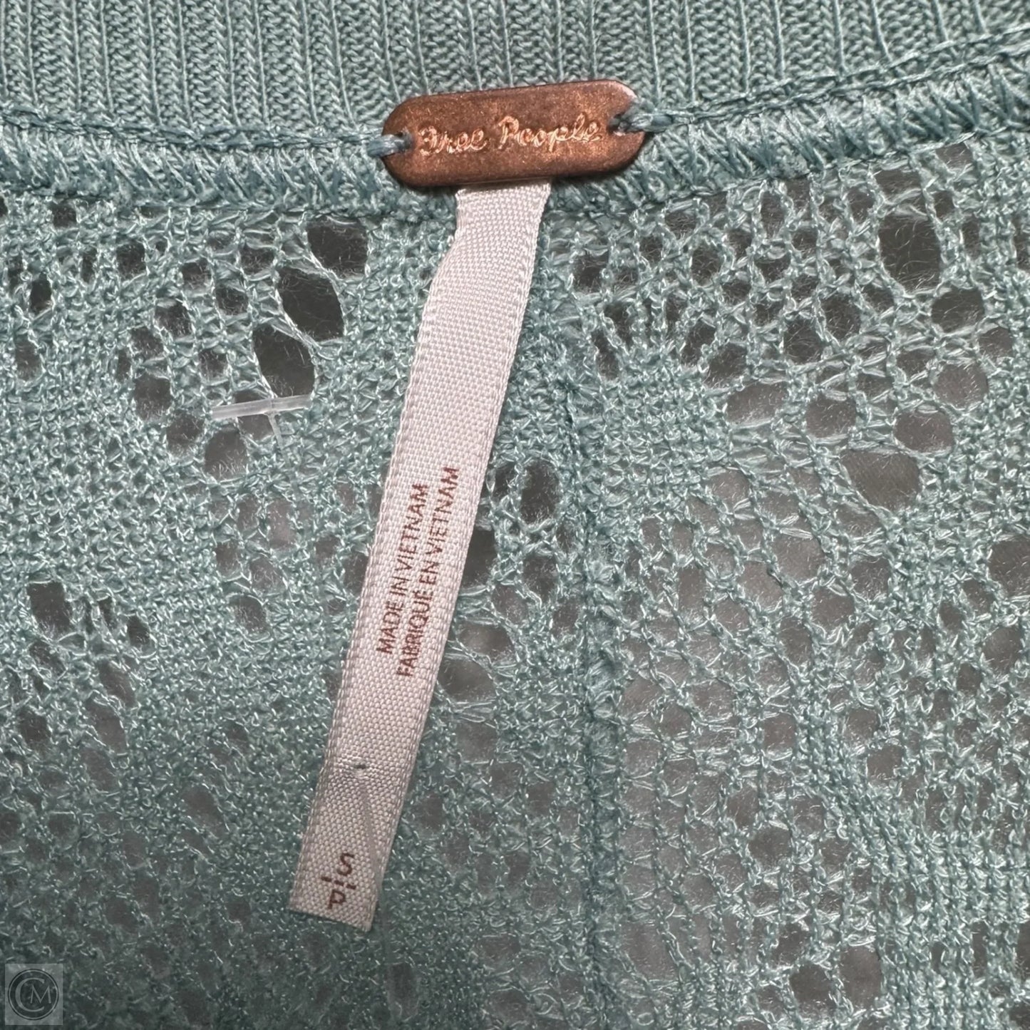 Coffee In The Morning Tunic Sweater-dress By Free People In Astral Sea, Size: S