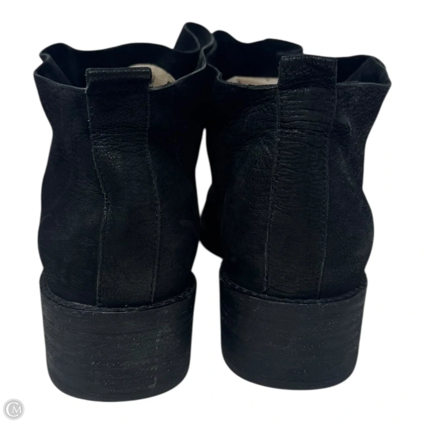 Boots Ankle Heels By Eileen Fisher In Black, Size: 7