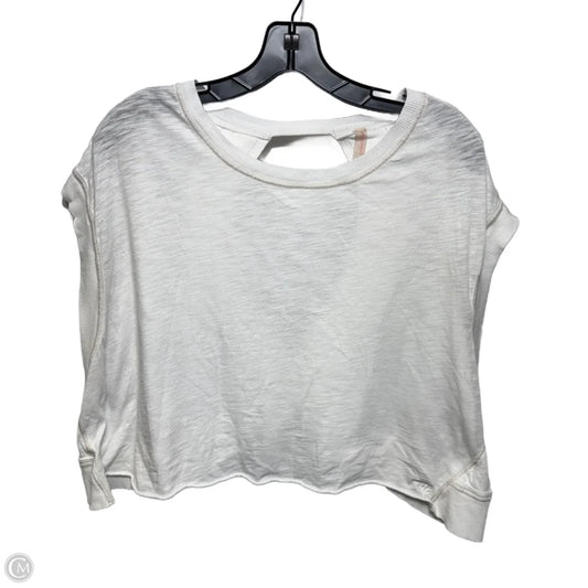 Top Short Sleeve By Free People Movement In White, Size: S