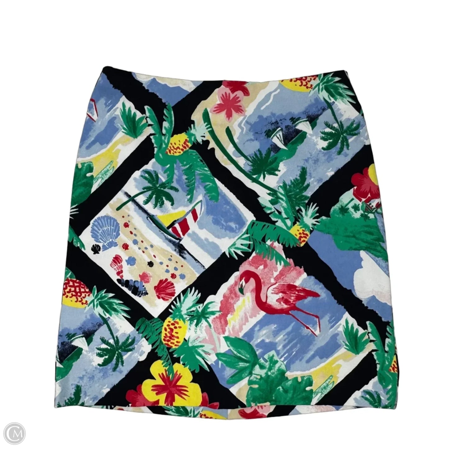 Skirt Mini & Short By Talbots In Tropical Print, Size: 2p