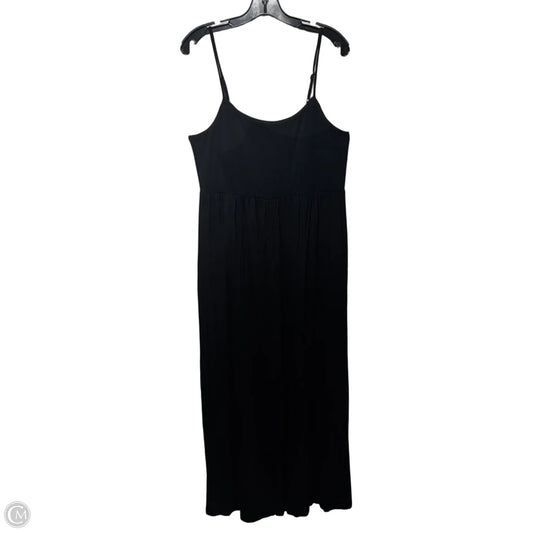 Wide Leg Jumpsuit By Z Supply In Black, Size: Xl