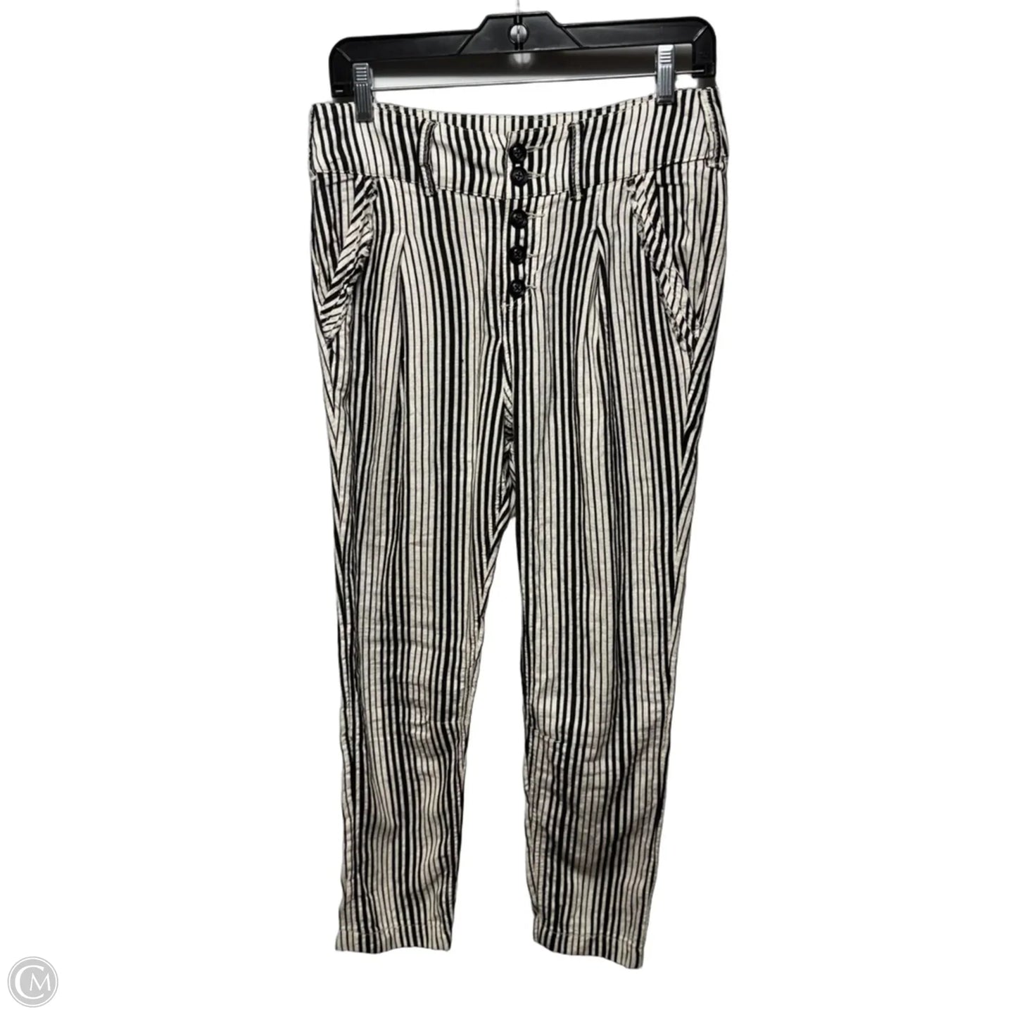 Pants Cargo & Utility By Free People In Striped Pattern, Size: 2