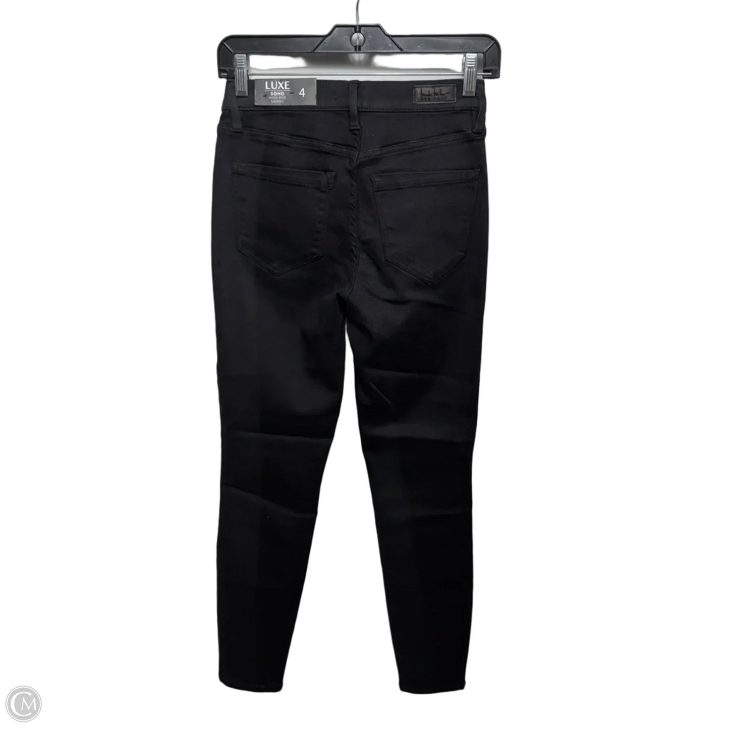 Jeans SoHo High Rise Skinny By Nicole Miller In Black, Size: 4