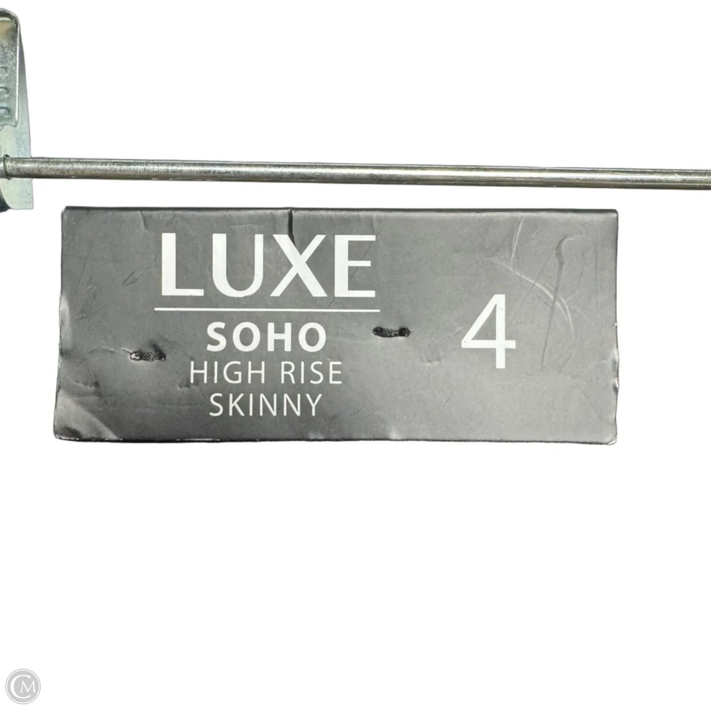 Jeans SoHo High Rise Skinny By Nicole Miller In Black, Size: 4