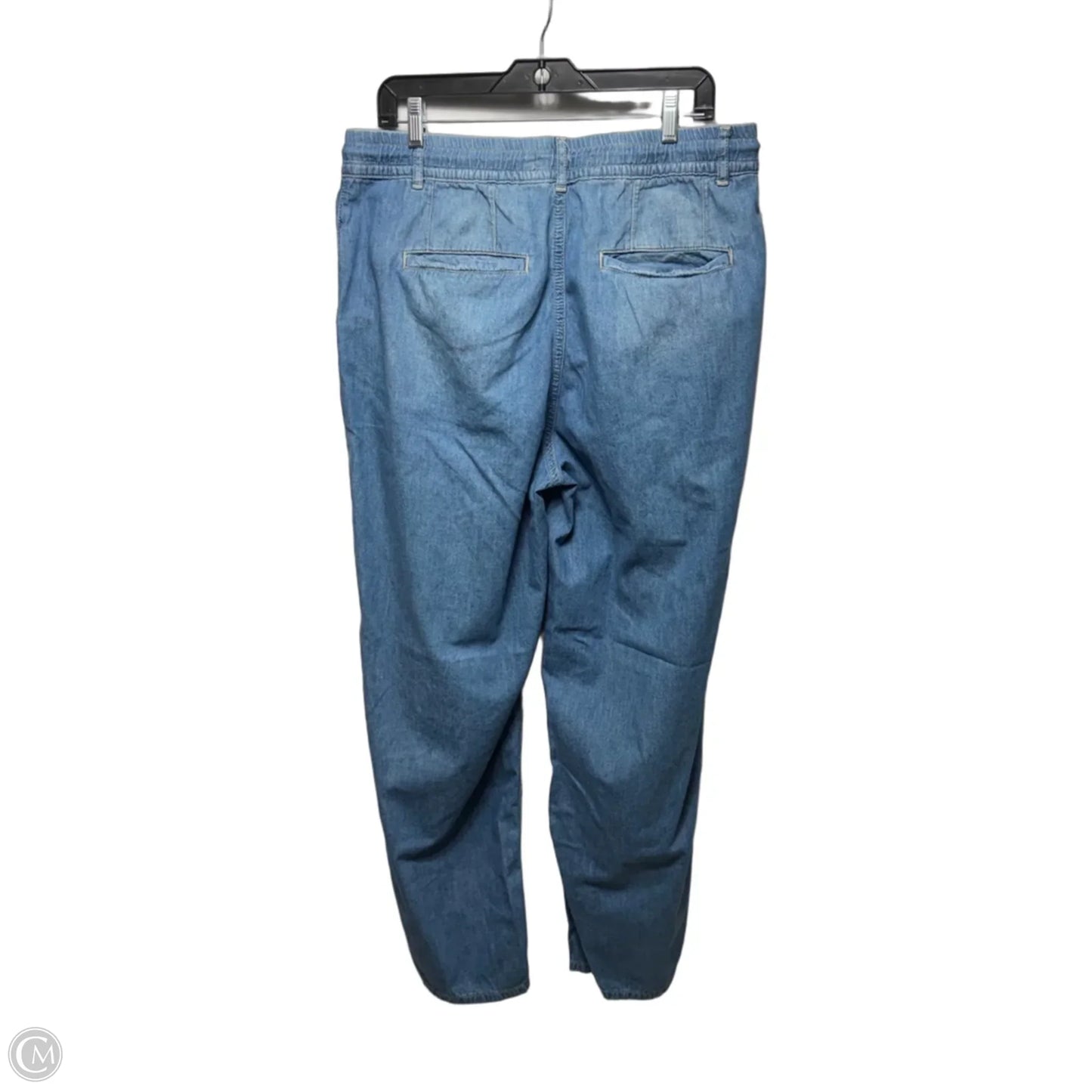 Jeans Wide Leg By We The Free In Blue Denim, Size: L