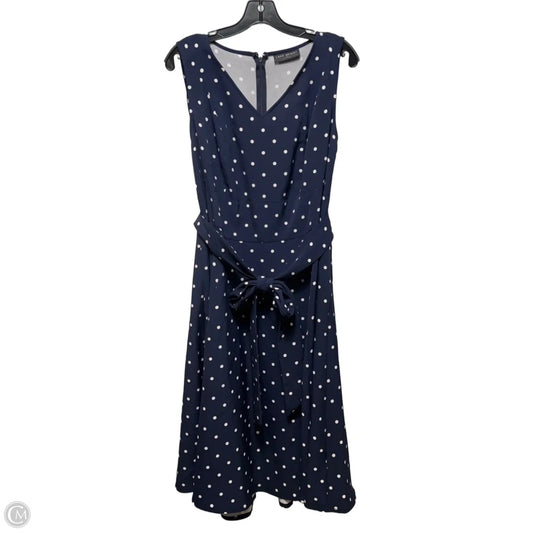 Dress Casual Midi By Lane Bryant In Polkadot Pattern, Size: 20