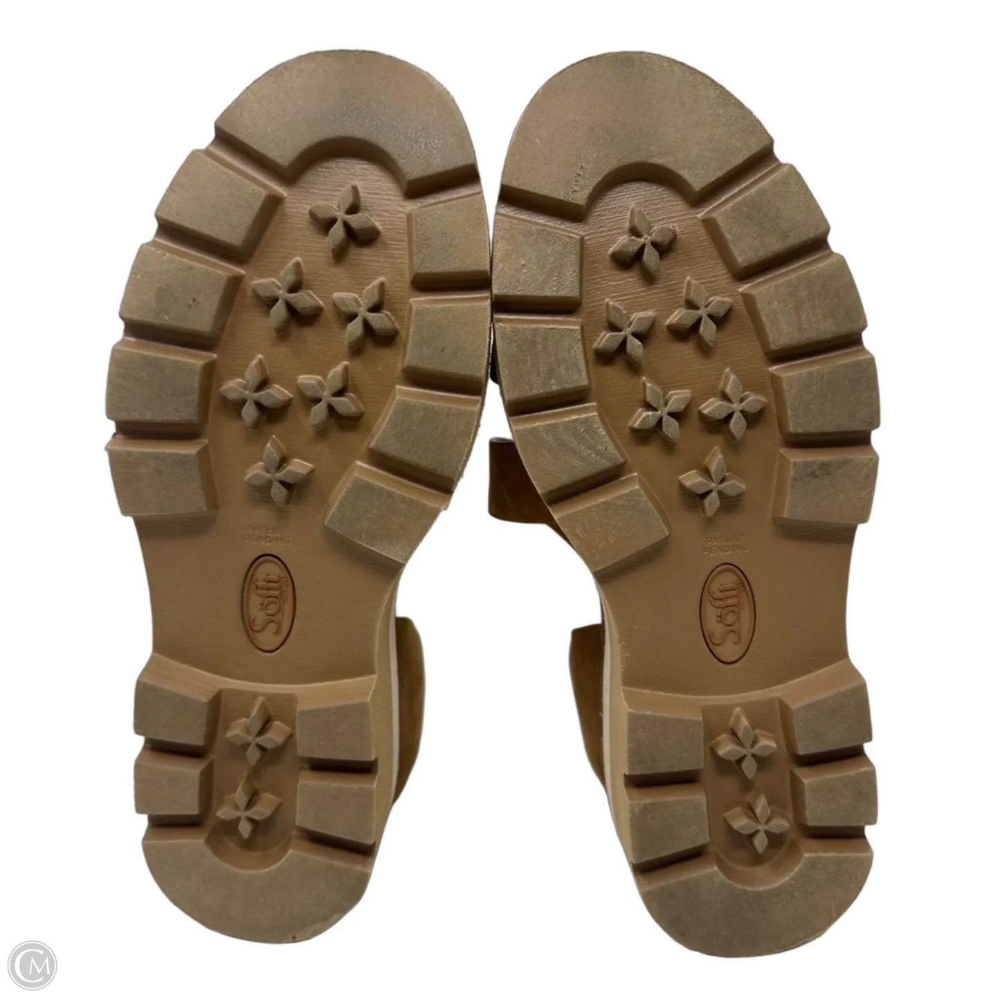 Pru Platform Sandals By Sofft In Tan, Size: 6.5