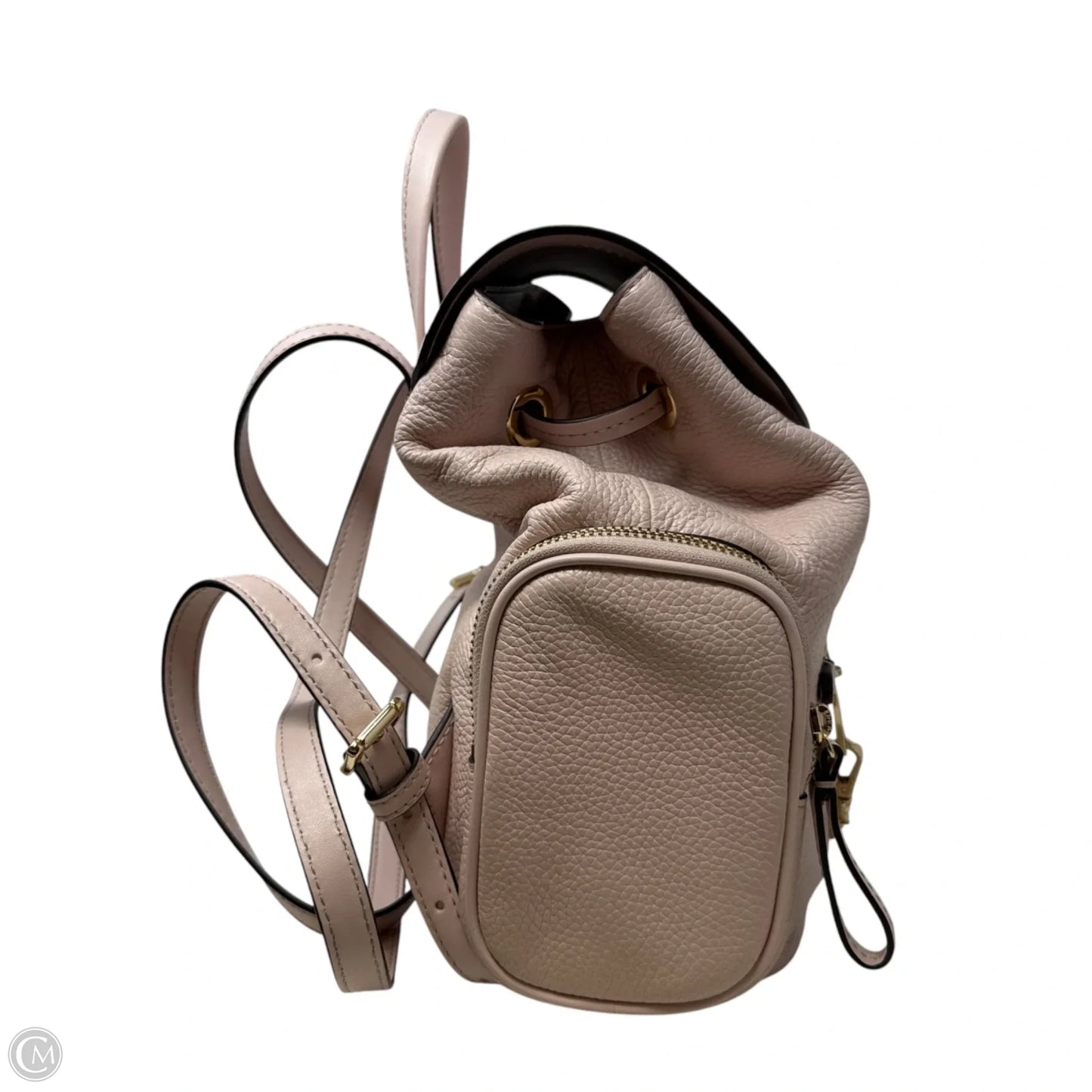 Jet Set Pebbled Leather Backpack In Powder Blush By Michael By Michael Kors, Size: Medium