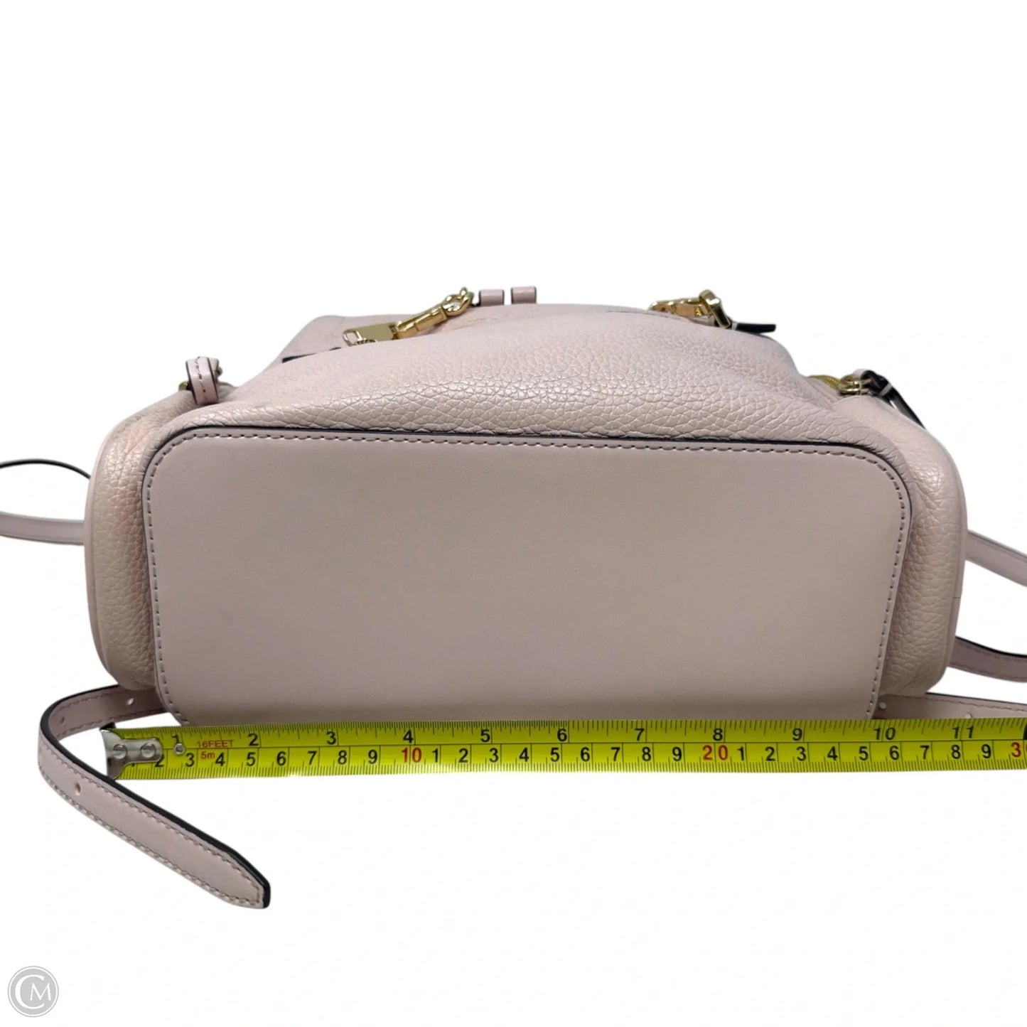 Jet Set Pebbled Leather Backpack In Powder Blush By Michael By Michael Kors, Size: Medium