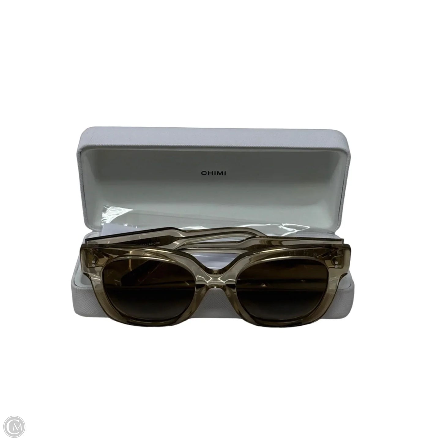 D Shaped 08 Ecru Sunglasses By Chimi