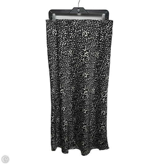 Skirt Maxi By A New Day In Leopard Print, Size: M