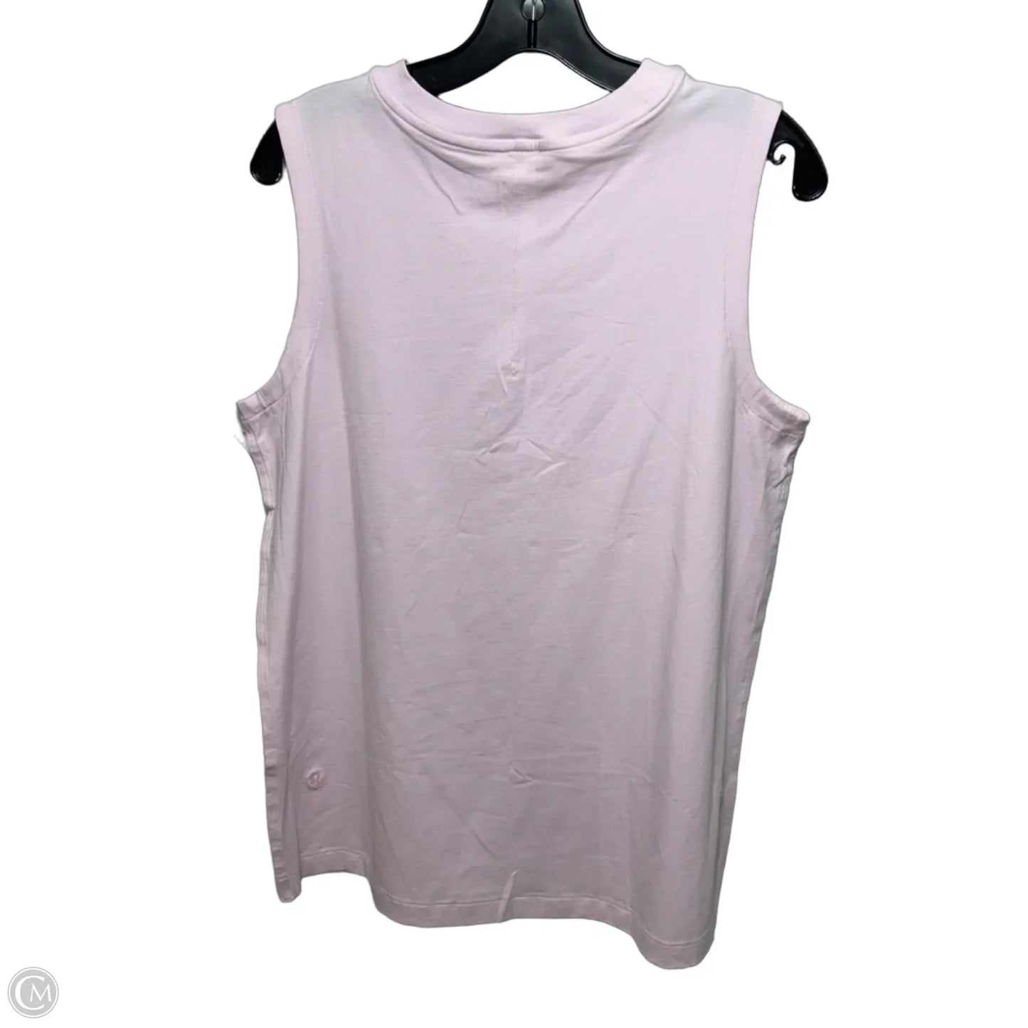 Athletic Tank Top By Lululemon In Pink, Size: M