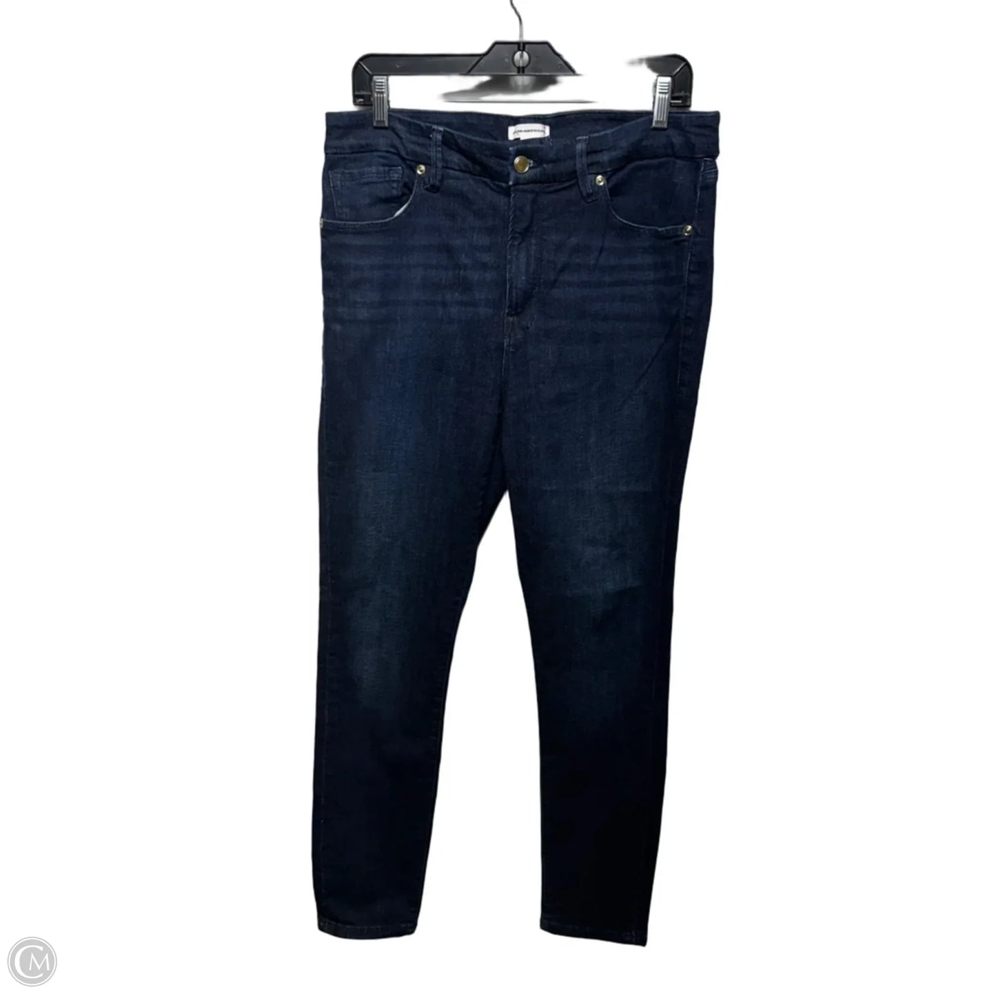 Jeans Skinny By Good American In Blue Denim, Size: 14/32