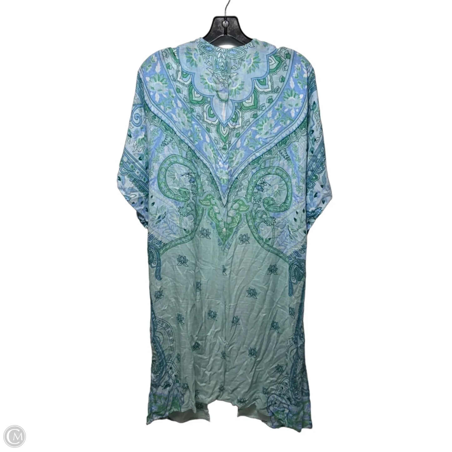 Kimono By J. Jill In Blue & Green, Size: S-L