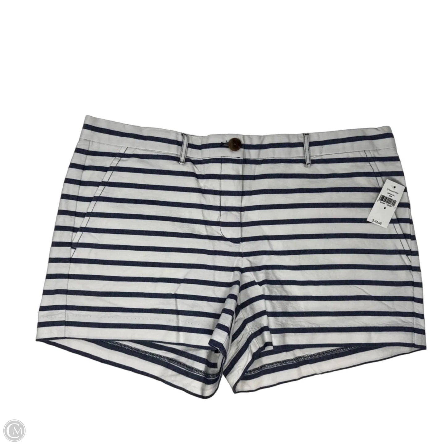 3 1/4” Inseam Short Shorts By Gap In Striped Pattern, Size: 8