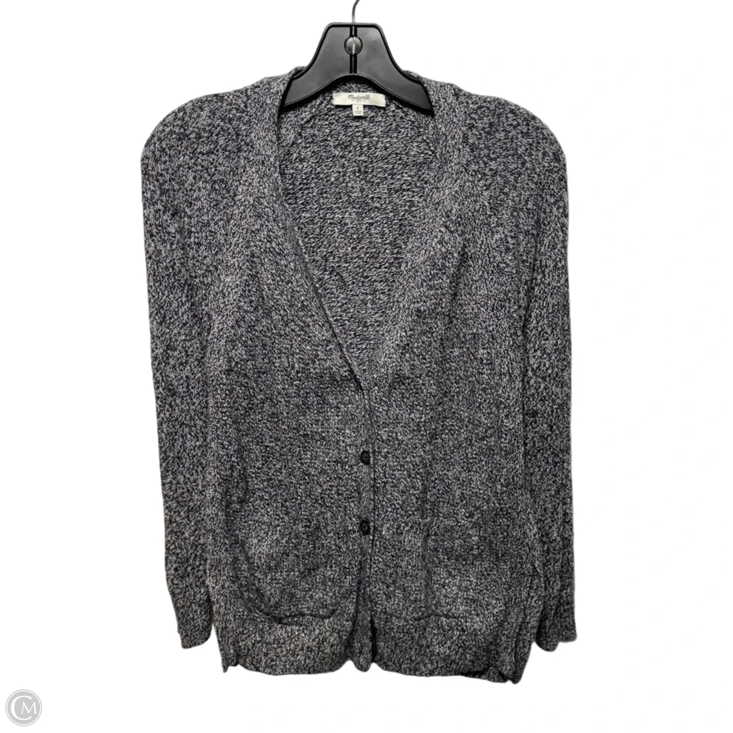 Sweater Cardigan By Madewell In Grey, Size: S