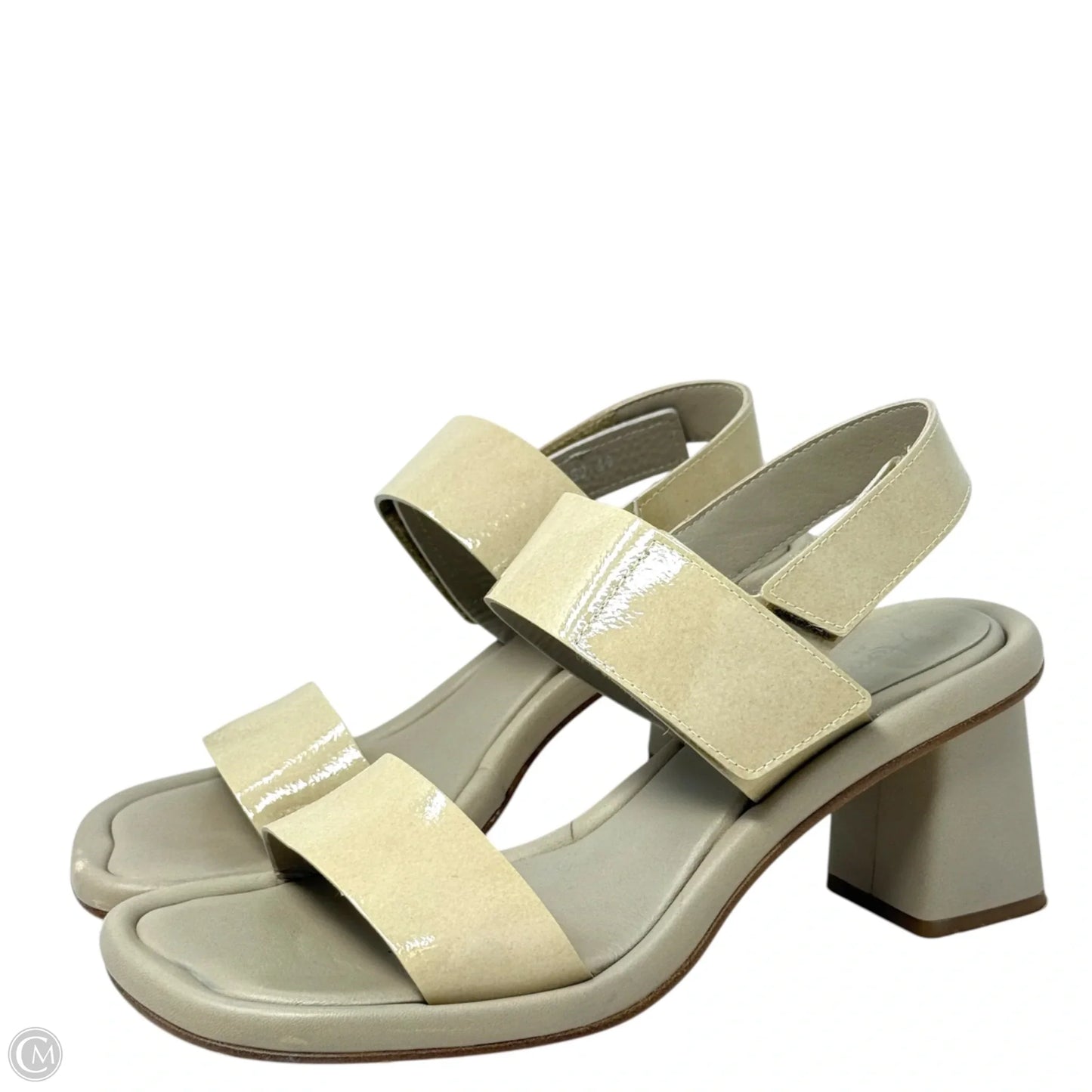 Pina Heeled Sandals By Homers In Cream, Size: 8.5