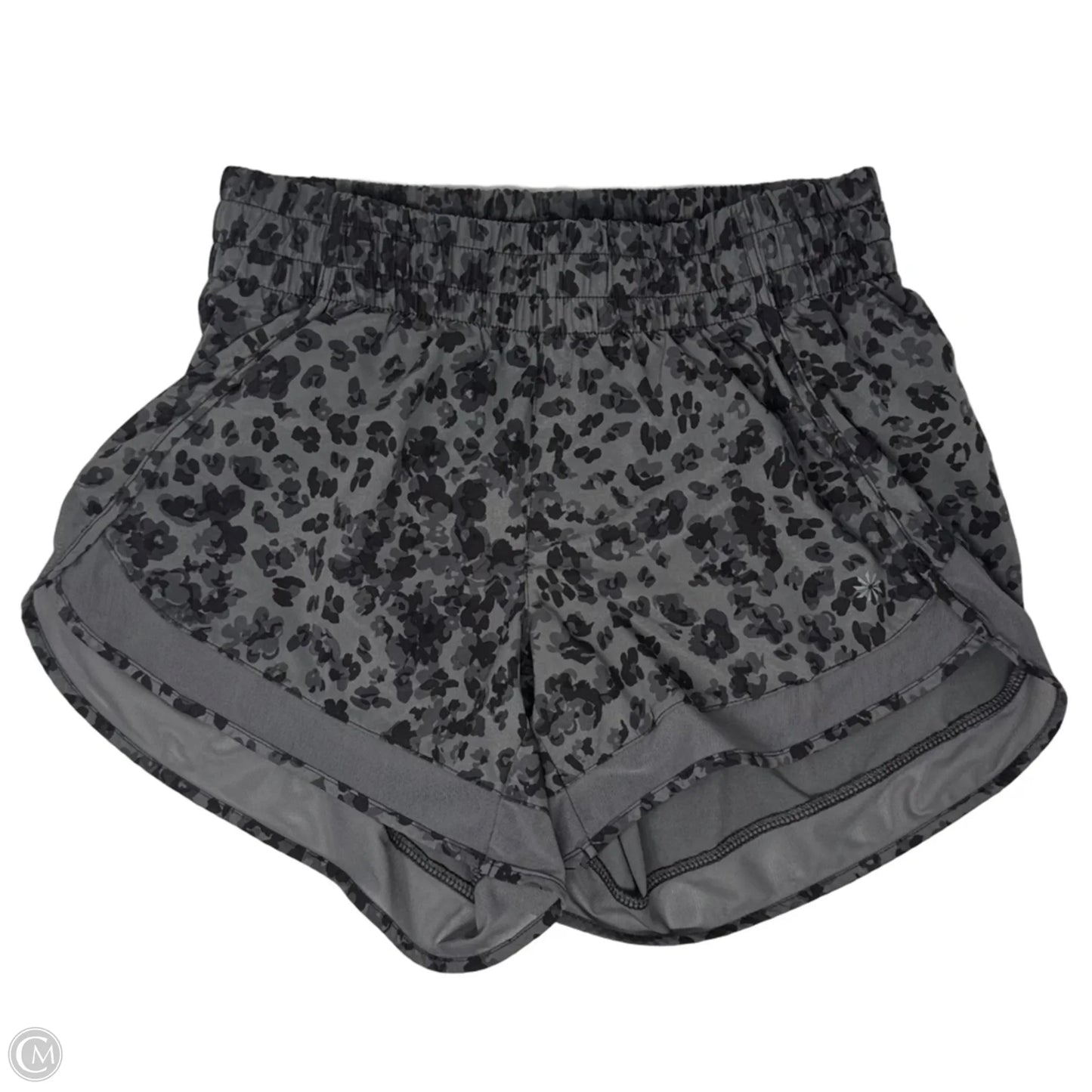 Athletic Shorts By Athleta In Leopard Print, Size: Xxs