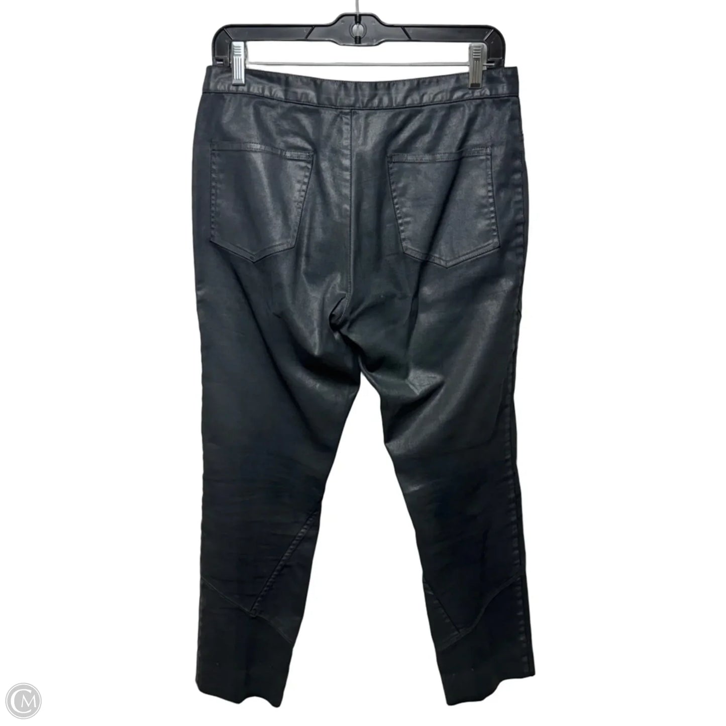 Coated Utility Pants By Tes Giberson In Black, Size: 6