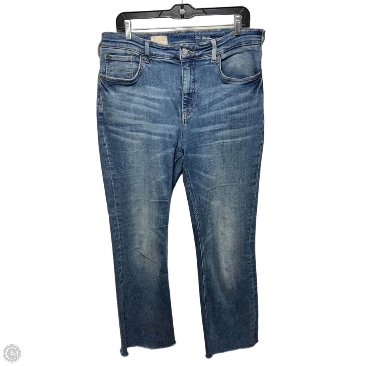 Jeans Boyfriend By Pilcro In Blue Denim, Size: 14/32
