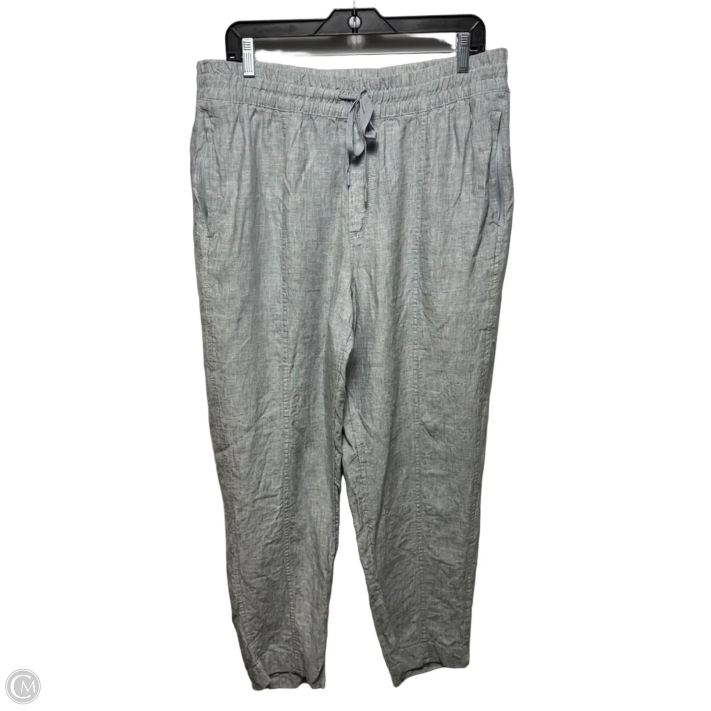 Pants Linen By Athleta In Grey, Size: L